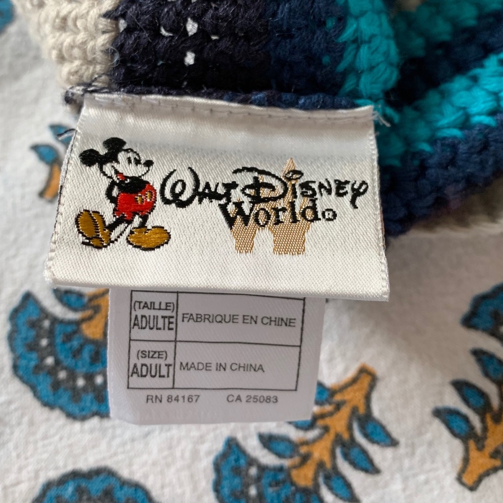Walt Disney World Stripe Crochet Beanie - Picture 5 of 5